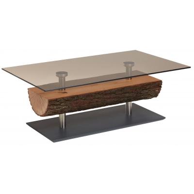 Runa Coffee Table With Glass Top